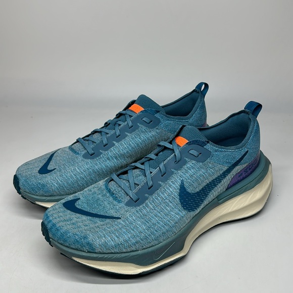 New Men’s Nike Zoomx Invincible Run Flyknit 3 Noise Aqua DR2615-401 NWOB - Picture 4 of 5
